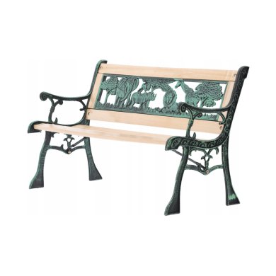 Садовая скамья для детей Garden Line MEB0889 Дерево - 5 Садовая скамья для детей Garden Line MEB0889 Дерево MEB0889 фото - 5