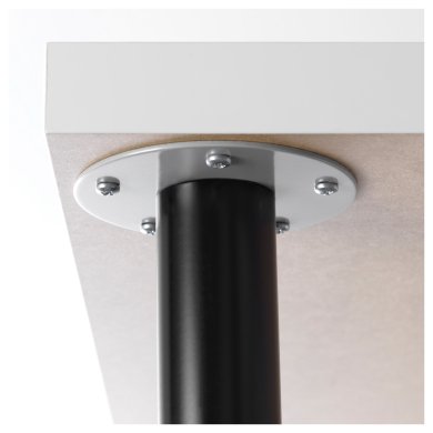 IKEA Ніжка для столу регульована OLOV 60-90 см Чорний (ИКЕА ОЛОВ) 30264301 фото - 2