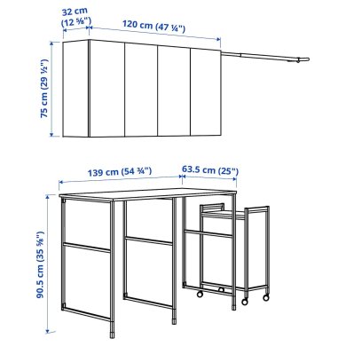 IKEA ENHET (ИКЕА ЭНХЕТ) 59547946 фото - 3