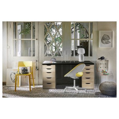 Письменный стол LAGKAPTEN/ALEX Коричневый - 5 IKEA Письменный стол LAGKAPTEN/ALEX Коричневый (ИКЕА ЛАГКАПТЕН/АЛЕКС) 19432198 фото - 5