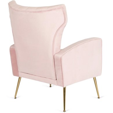 Кресло мягкое Mebel Elit DIANA Welur Розовый ME.DIANA/JR/ZL/V/FW фото - 5