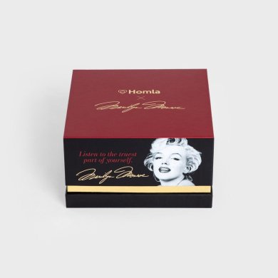 Ароматична свічка Homla MONROE CARNIVAL Jasmine Embers 700 г Чорний 239708 фото - 4