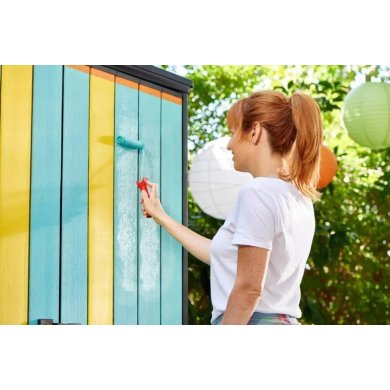 Садовый домик Keter OAKLAND 210х124х253 см Серый 246956 фото - 5