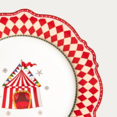 Десертная тарелка Homla CIRGRATTA 20 см Принт 241836 фото - 2