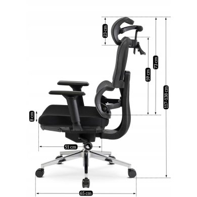 Офисное кресло Mebel Elit DELSIN Черный ME.DELSIN/CZ/T/FO фото - 15