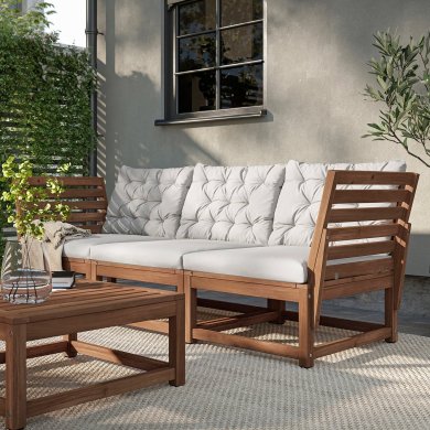 IKEA Садовый диван NAMMARO Бежевый (ИКЕА НАММАРО) 49575223 фото - 2
