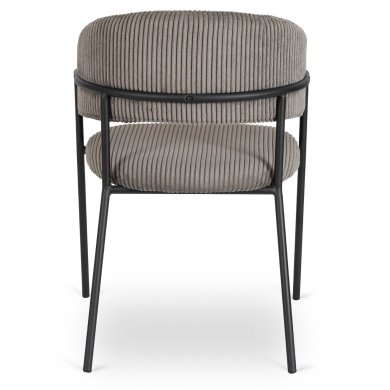 Обеденный стул Mebel Elit TINKA Velvet Серый - 4 Обеденный стул Mebel Elit TINKA Velvet Серый ME.TINKA/P/SZTR/K фото - 4