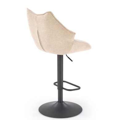 Барный стул Halmar H122 Бежевый - 2 Барный стул Halmar H122 Бежевый V-CH-H/122-BEŻOWY фото - 2