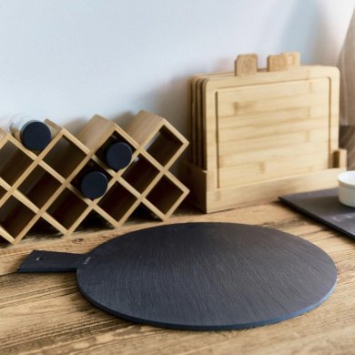 Разделочная доска Homla STONE 35x43 см Черный - 5 Разделочная доска Homla STONE 35x43 см Черный 229375 фото - 5