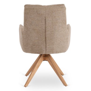 Обеденный стул поворотный Mebel Elit BIANCO Коричневый ME.BIANCO/BR/T/K фото - 4