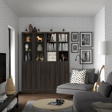 IKEA BILLY/OXBERG (ИКЕА БИЛЛИ/ОКСБЕРГ) 89581811 фото - 2