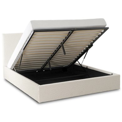 Ліжко Mebel Elit MARSYLIA Boucle 160x200 см Кремовий ME.MARSYLIA/160/KR/TB/LOZZPOJ фото - 4