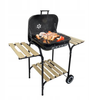 Вугільний гриль Kontrast BBQ1013 Чорний - 4 Вугільний гриль Kontrast BBQ1013 Чорний 5.22.14331 фото - 4