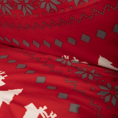 Комплект постільної білизни Homla RENNA 200x220 см Принт 159063 фото - 5