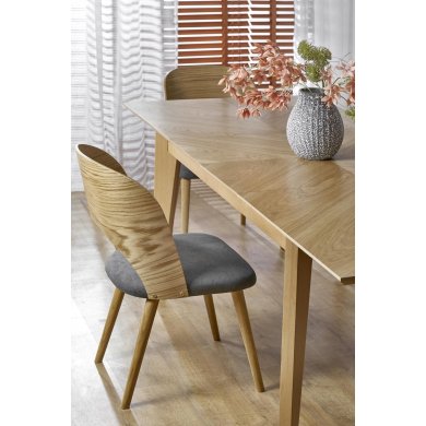 Обеденный стул Halmar CADIZ Пепельный - 13 Обеденный стул Halmar CADIZ Пепельный V-PL-CADIZ-NATURALNY/POPIEL фото - 13