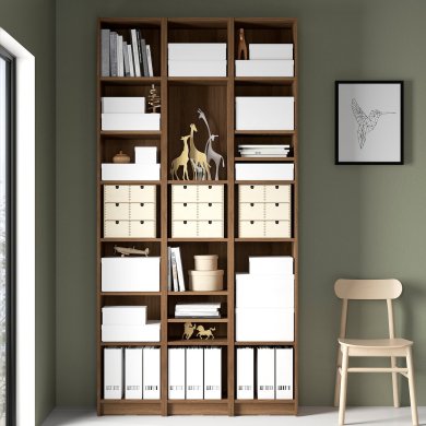 IKEA Стеллаж BILLY Орех (ИКЕА БИЛЛИ) 29483390 фото - 6