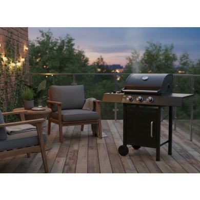 Газовий гриль Garden Line BBQ8076 Чорний BBQ8076 фото - 3