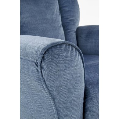 Крісло м'яке розкладне з реклайнером Halmar Bard Темно-блакитний V-CH-BARD-FOT-NIEBIESKI фото - 4