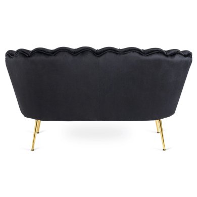 Диван Mebel Elit ZENDAYA Welur Чорний - 5 Диван Mebel Elit ZENDAYA Welur Чорний ME.ZENDAYA/CZ/ZL/V/FW фото - 5