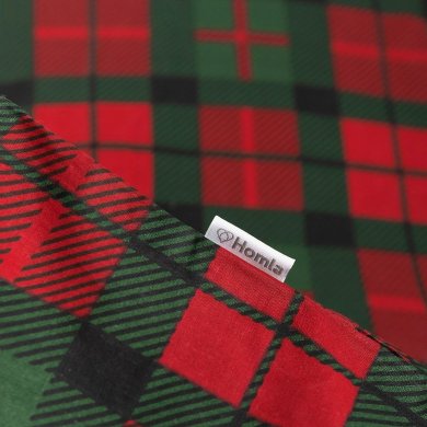 Комплект постельного белья Homla TARTAN 160x200 см Красный - 8 Комплект постельного белья Homla TARTAN 160x200 см Красный 159680 фото - 8