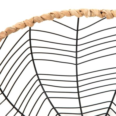 Корзина Homla RUND 30x13см| Черный - 5 Корзина Homla RUND 30x13см| Черный 213224 фото - 5