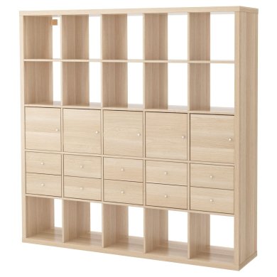 IKEA Стеллаж KALLAX Дуб (ИКЕА КАЛЛАКС) 09197605
