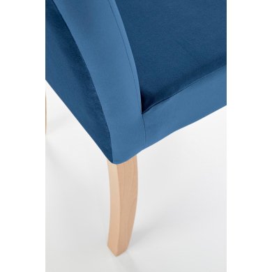 Обеденный стул Halmar CLARION 3 Синий V-PL-N-CLARION-DĄB MIODOWY-MONOLITH77 фото - 6