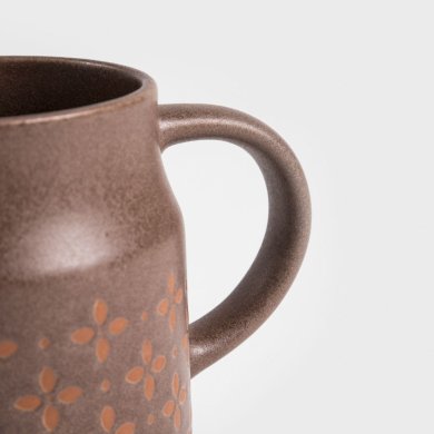 Кружка Homla NEHEZ 500 мл Коричневый 234220 фото - 3