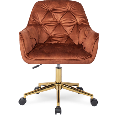 Офисное кресло Mebel Elit MILAN Коричневый ME.MILAN/RD/ZL/V/FO фото - 2