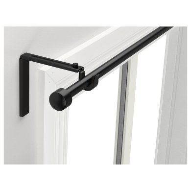 IKEA Карниз RACKA 120-210 см Чорний (ИКЕА РАКА) 99929241 фото - 2