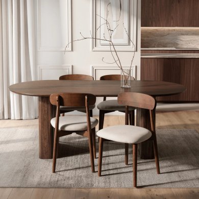 Обеденный стол Mebel Elit DARIO Орех ME.DARIO/O/O/S фото - 4