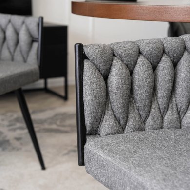 Обеденный стул Mebel Elit EMPOLI Серый - 9 Обеденный стул Mebel Elit EMPOLI Серый ME.EMPOLI/P/T/K фото - 9