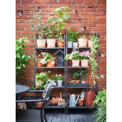 Садовий стілець LACKO Темно-сірий - 2 IKEA Садовий стілець LACKO Темно-сірий (ИКЕА ЛАКО) 60463304 фото - 2