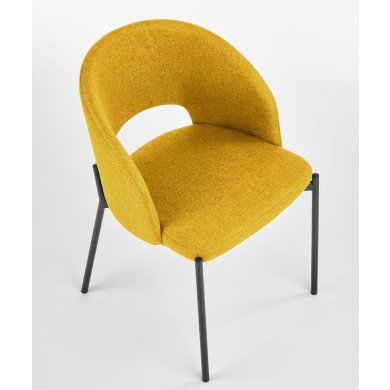 Обеденный стул Halmar K373 Горчичный - 5 Обеденный стул Halmar K373 Горчичный V-CH-K/373-KR-MUSZTARDOWY фото - 5