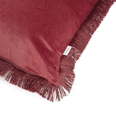 Декоративна наволочка Homla LIMA 45х45 см Бордовий 210070 фото - 4