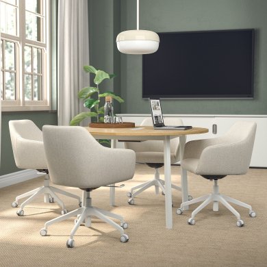 IKEA Письменный стол MITTZON Дуб (ИКЕА МИЦОН) 59530502 фото - 5