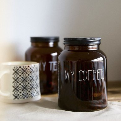 Контейнер Homla CLAUBEE MY COFFEE 1 л Коричневий - 4 Контейнер Homla CLAUBEE MY COFFEE 1 л Коричневий 227278 фото - 4