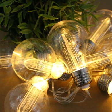 Декоративна гірлянда на сонячній батареї Garden Line 10 LED 1,8 м Теплий-білий SOL3606 фото - 3