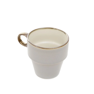 Кружка Homla LARISA 220 мл | Кремовий / Золотий - 2 Кружка Homla LARISA 220 мл | Кремовий / Золотий 218393 фото - 2