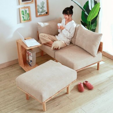 Пуф Homla SERI Бежевий - 5 Пуф Homla SERI Бежевий 226246 фото - 5