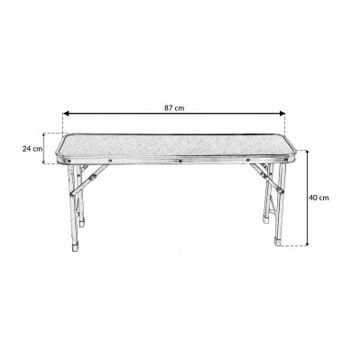 Комплект складной туристической мебели Kontrast SC1004 Серый 5.04.14010 фото - 16