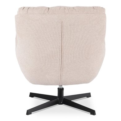 Крісло м'яке поворотне Mebel Elit REAL Кремовий ME.REAL/KR/CZ/T/FW фото - 5