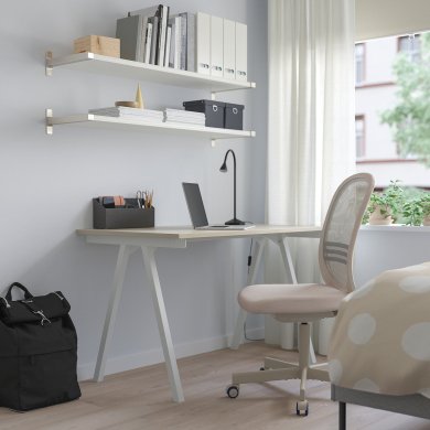 IKEA Письменный стол TROTTEN Бежевый (ИКЕА ТРОТТЕН) 49434389 фото - 8