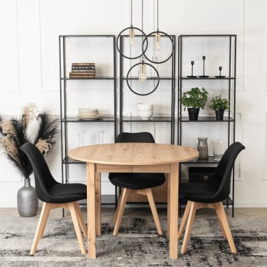 Розкладний обідній стіл Mebel Elit HARRY Дуб рів'єра B.HARRY/DR/S фото - 9