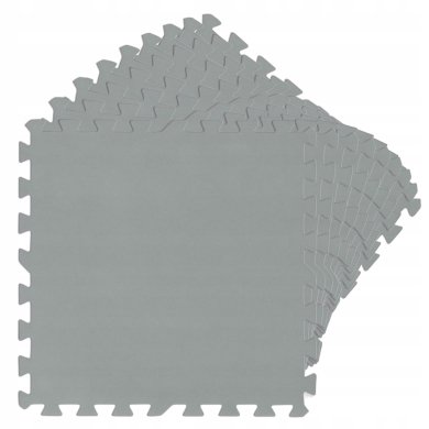 Килимок для басейну (пазл) Bestway 58639 50х50 см 9 шт Сірий BES58639 фото - 8