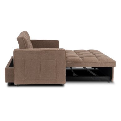 Кресло мягкое раскладное Mebel Elit CORRA 2 Коричневый ME.CORRA/BR/TB/SOF фото - 6