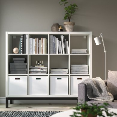 Стелаж KALLAX Білий - 3 IKEA Стелаж KALLAX Білий (ИКЕА КАЛЛАКС) 99442693 фото - 3