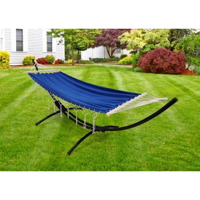 Гамак с основой Kontrast MILOS 200х100 см Синий - 5 Гамак с основой Kontrast MILOS 200х100 см Синий 5.02.26093-15.16.26132 фото - 5