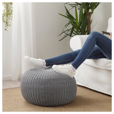 Пуф SANDARED Серый - 16 IKEA Пуф SANDARED Серый (ИКЕА АВСТРИЯ) 00385309 фото - 16