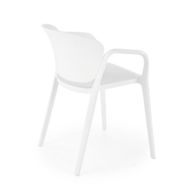Садовый стул Halmar K491 Белый - 6 Садовый стул Halmar K491 Белый V-CH-K/491-KR-BIAŁY фото - 6